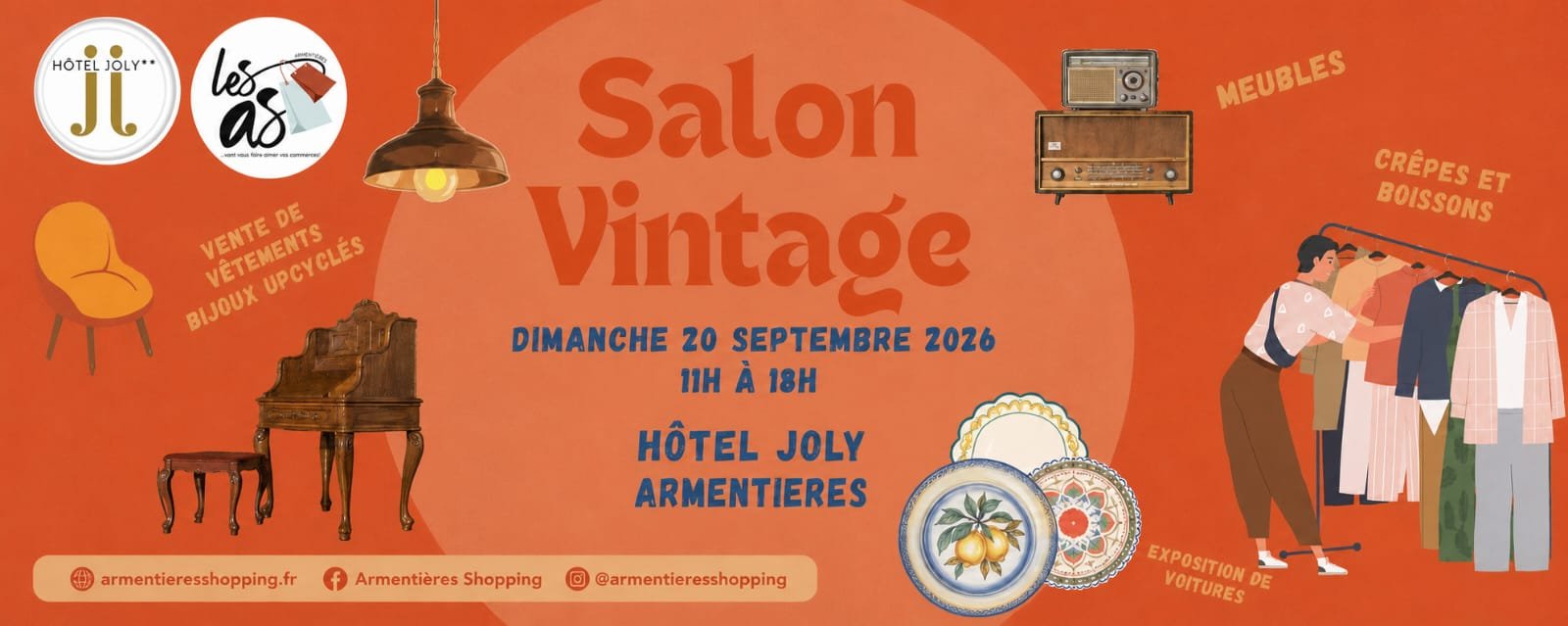 Animation organisee par l'association Armentieres Shopping